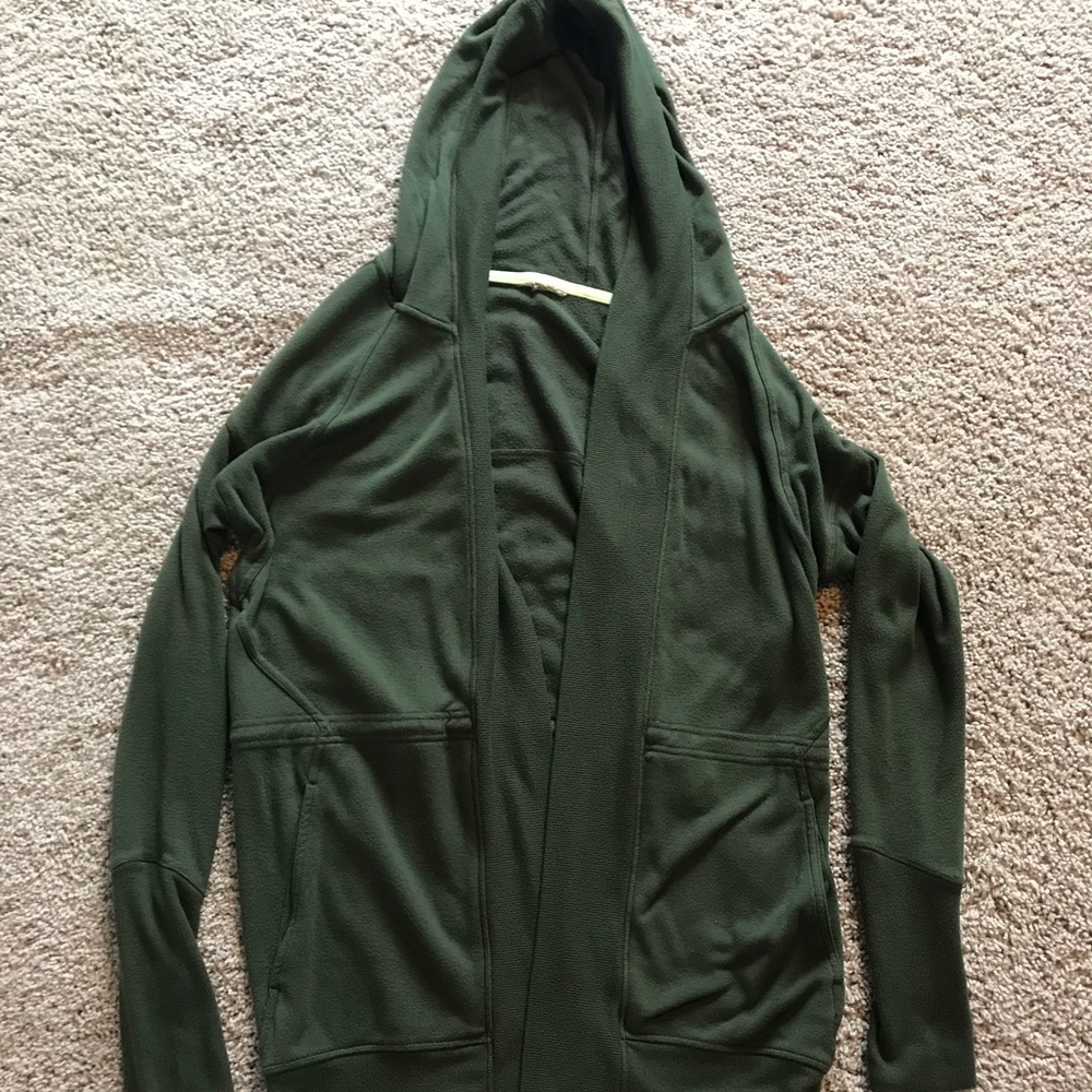 Zella Oversized Green Cardigan Size S NEVER WORN!!